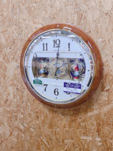 SEIKO RE559B からくり電波時計ｵｰﾌﾟﾝ