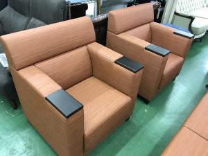 未使用応接ソファ3点セット (4)