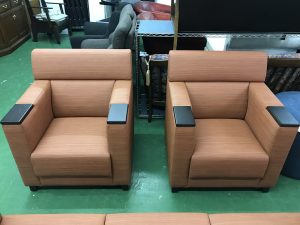 未使用応接ソファ3点セット (6)
