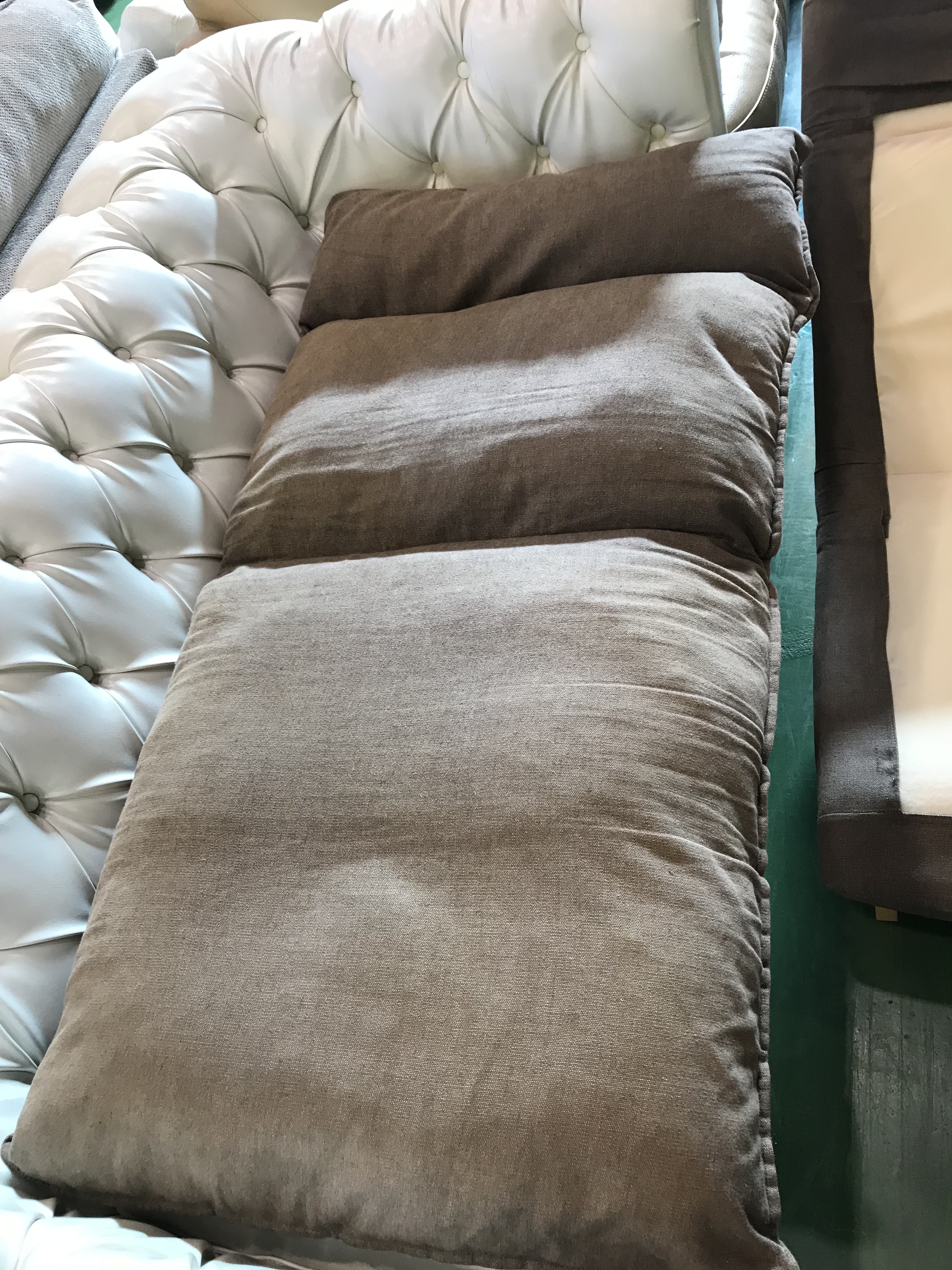 無印良品のハイバックリクライニングソファ+オットマン 買取致しました 
