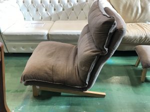 無印良品のハイバックリクライニングソファ+オットマン 買取致しました 