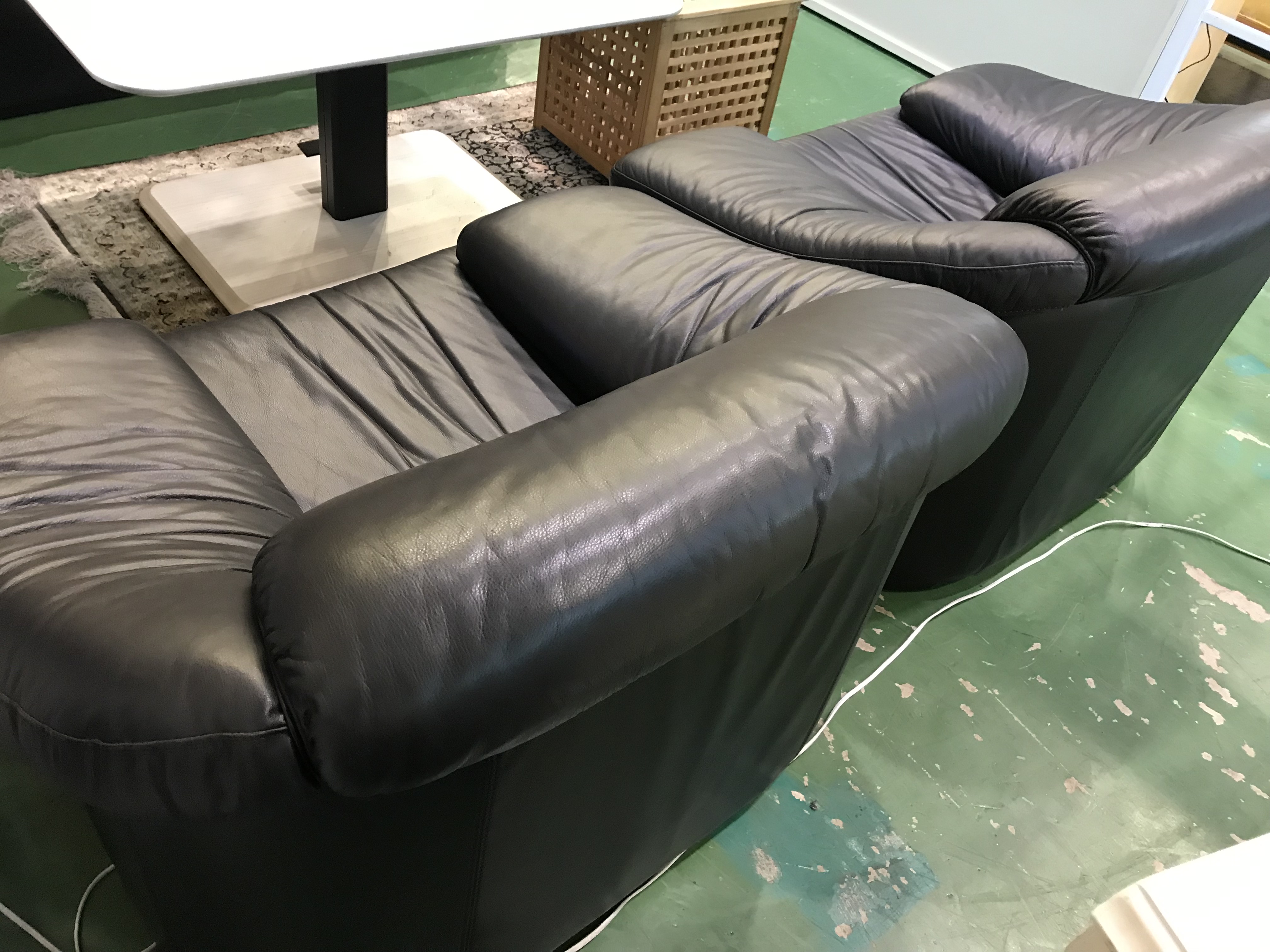 総本革応接ソファセット入荷!! 家具専門リサイクルショップ愛品館 
