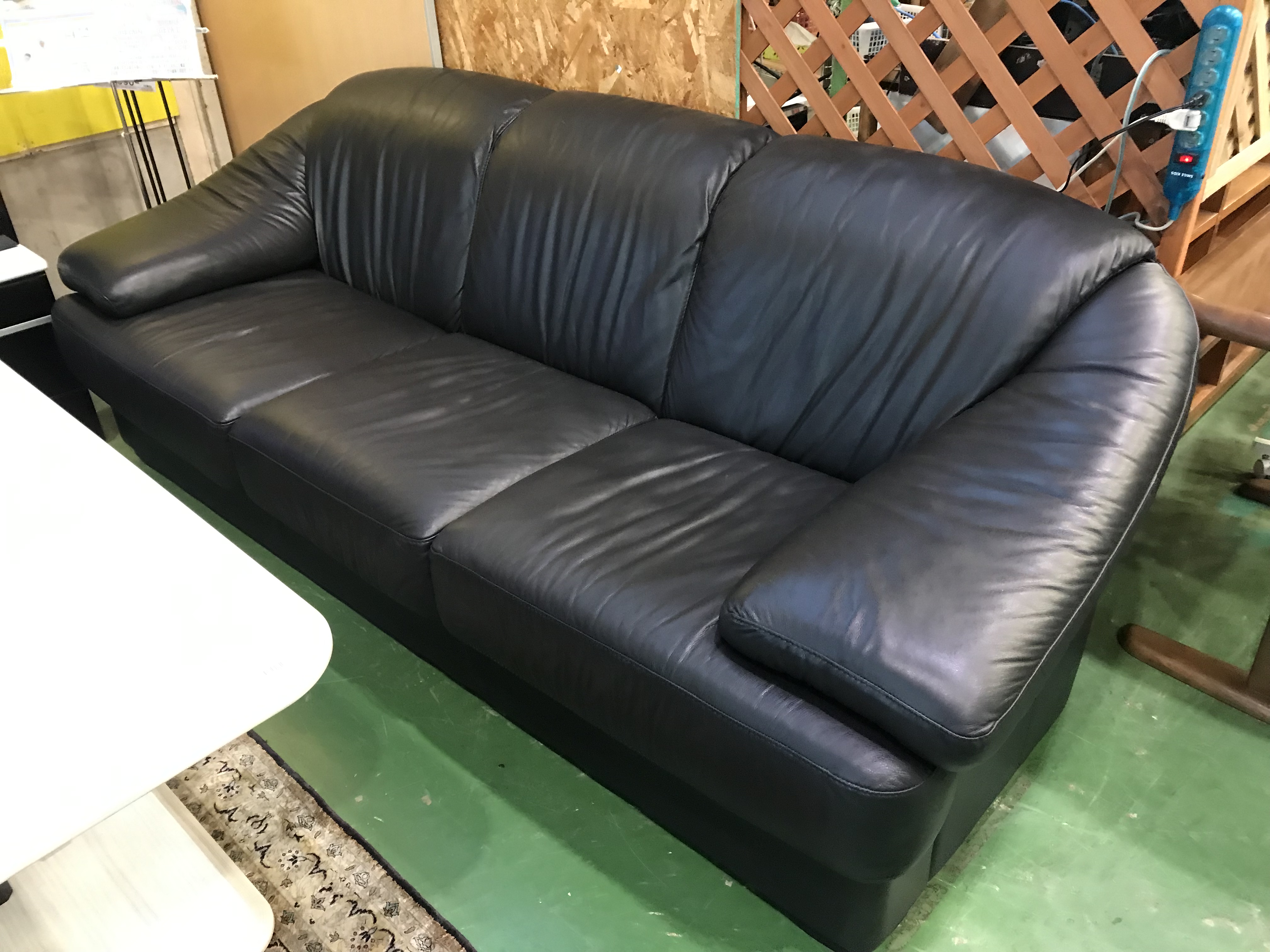総本革応接ソファセット入荷!! 家具専門リサイクルショップ愛品館 