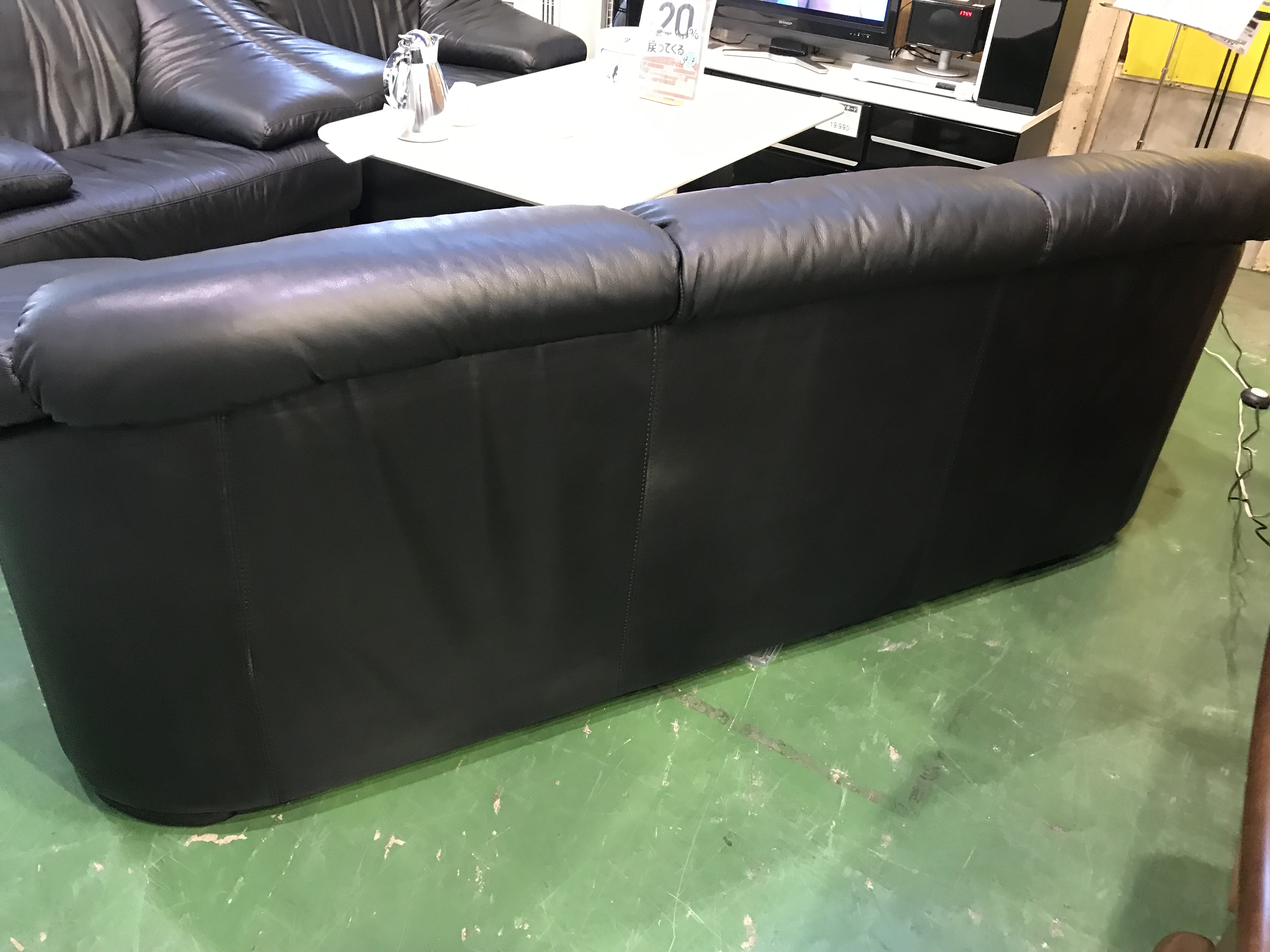総本革応接ソファセット入荷!! 家具専門リサイクルショップ愛品館 