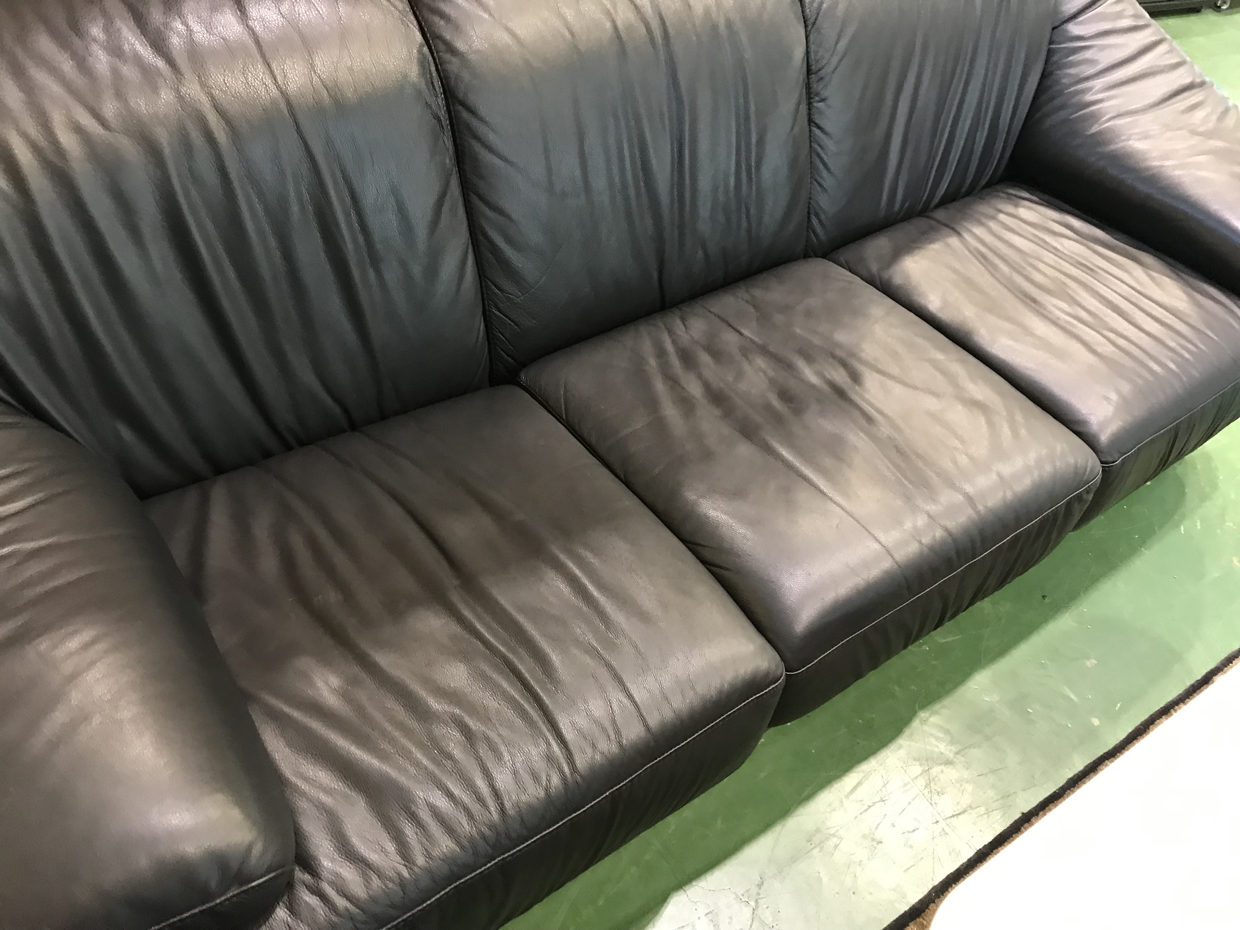 総本革応接ソファセット入荷!! 家具専門リサイクルショップ愛品館 