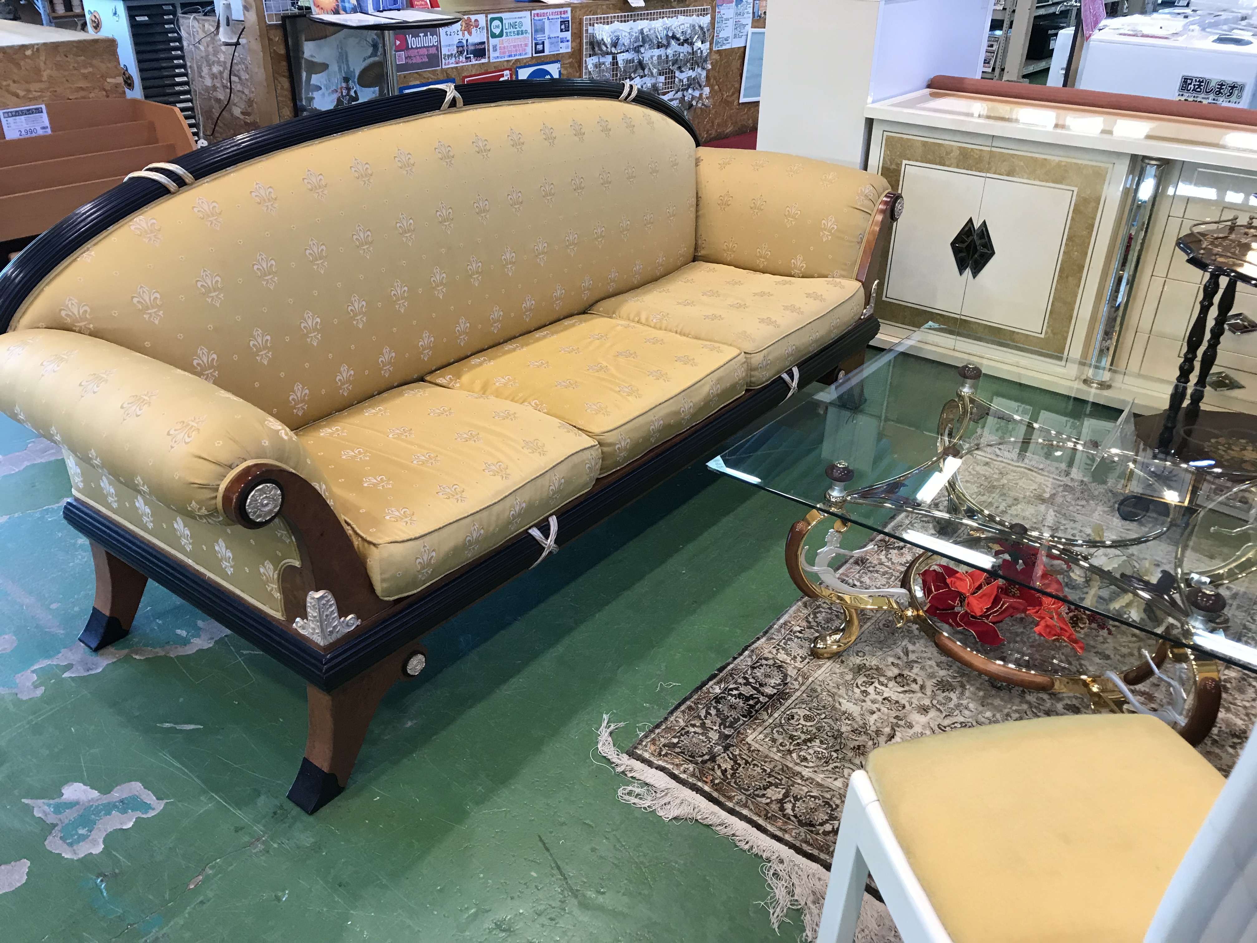 » MARINER(マリネール)の応接ソファ3点セット入荷!! 家具専門リサイクルショップ愛品館八千代店 リサイクルショップ 中古品の買取