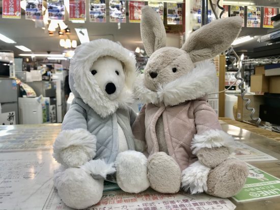 JELLYCAT PARKIE POLAR BEAR Parkie Bunny買取中古販売