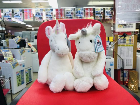 JELLYCAT Bashful Unicorn ジェリーキャット バシュフルユニコーン ぬいぐるみ買取中古販売