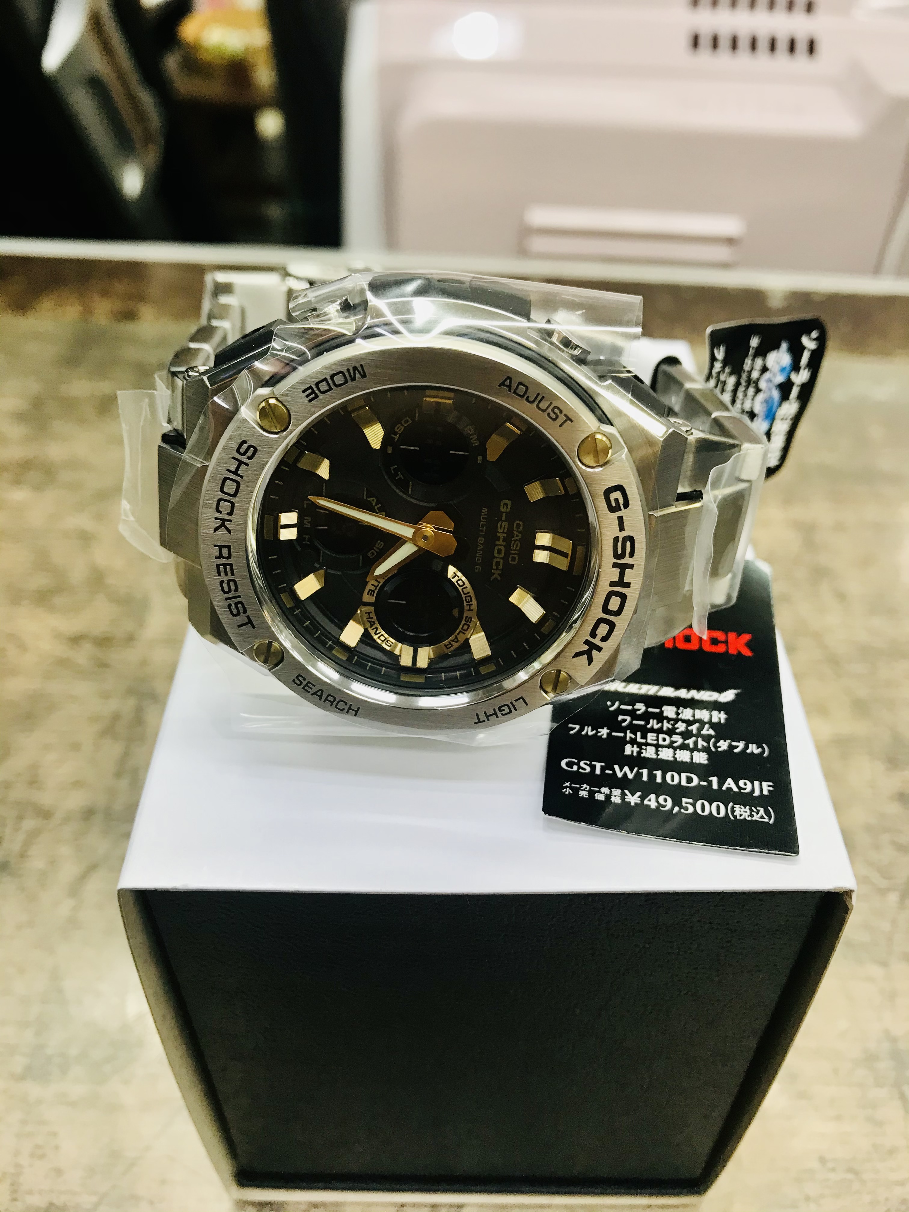 » G-SHOCK G-STEEL GST-W110D-1A9JF買取致しました|愛品館千葉店 | リサイクルショップ 中古品の買取は愛品