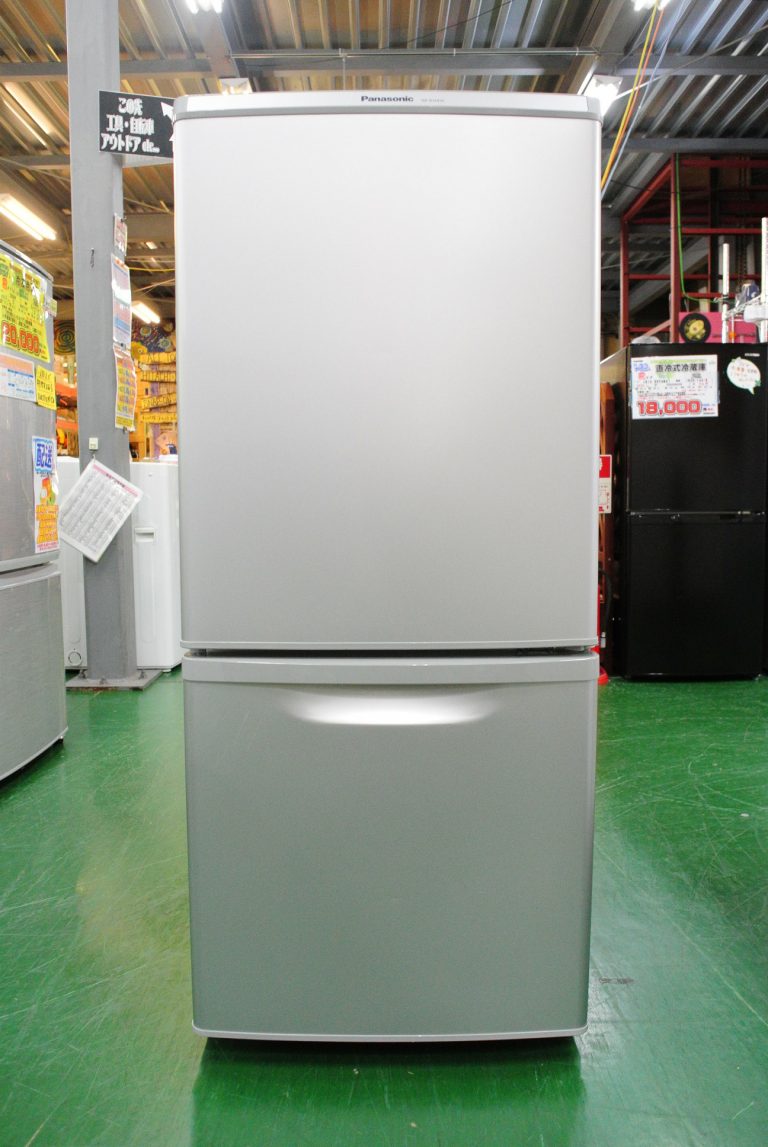 パナソニック 2ドア冷蔵庫 NR-B149W-S 2017年製。国内メーカー製冷蔵庫が安い。愛品倶楽部 柏店。 | リサイクルショップ 中古品