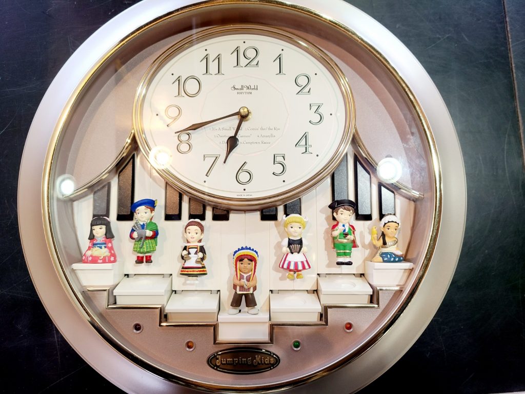 » Small World（ｽﾓｰﾙﾜｰﾙﾄﾞ） からくり時計 4MH721買取いたしました！千葉県市原市リサイクルショップ愛品館市原店 リサイクルショップ 中古品の買取は愛品倶楽部・愛品館