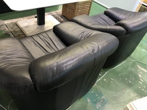 総本革応接ソファセット (14)