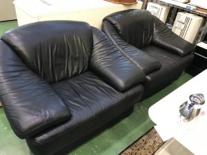 総本革応接ソファセット (7)
