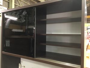 松田家具　スライド扉キッチンボード 