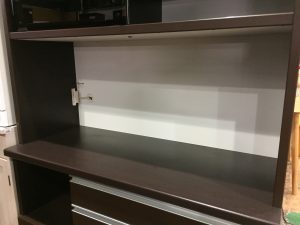 松田家具　スライド扉キッチンボード 