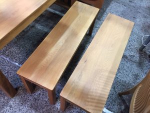 ベンチダイニング3点セット