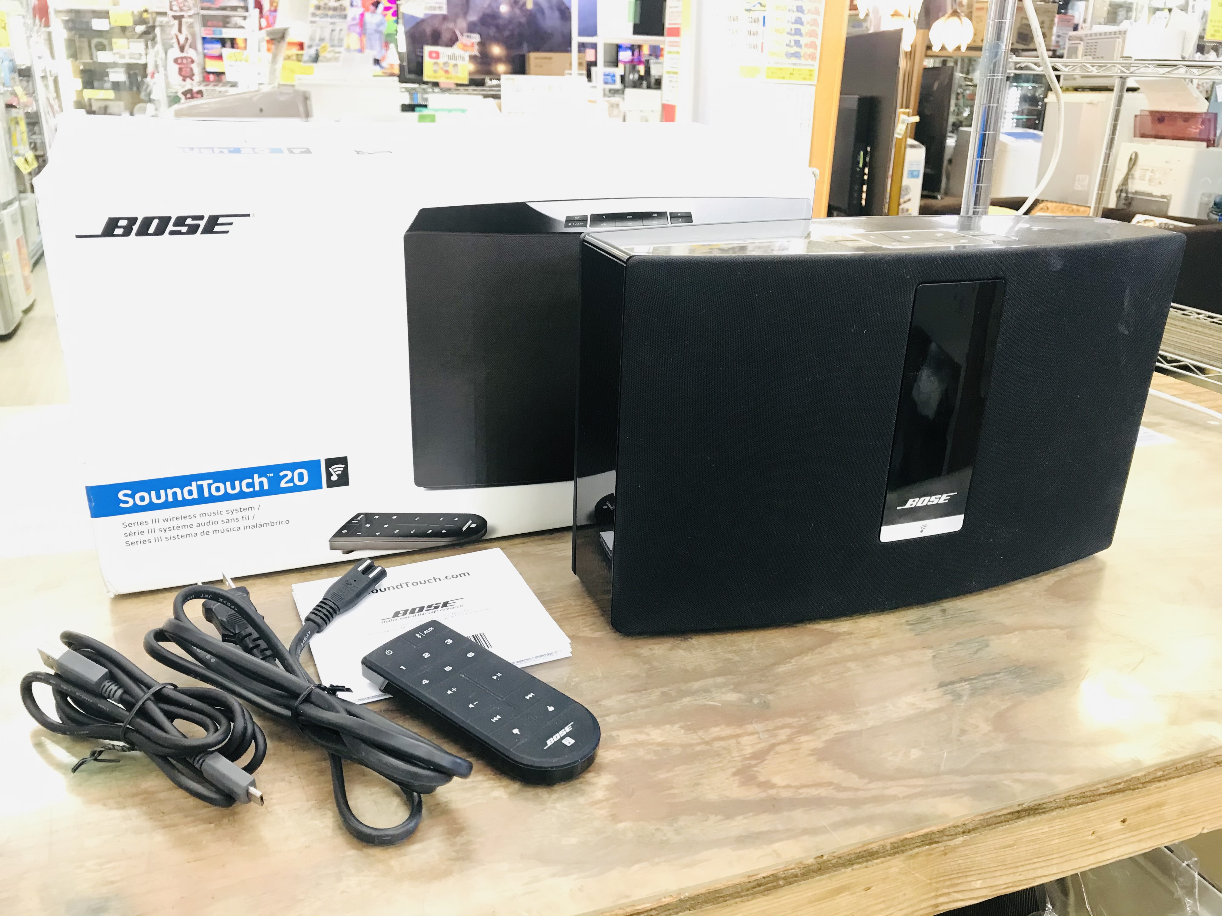 Bose SoundTouch 20 Series III wireless music system 買取致しました