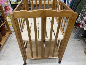 大和屋パタン折りたたみミニベビーベッド
