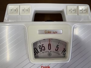 コカコーラライトアナログ体重計