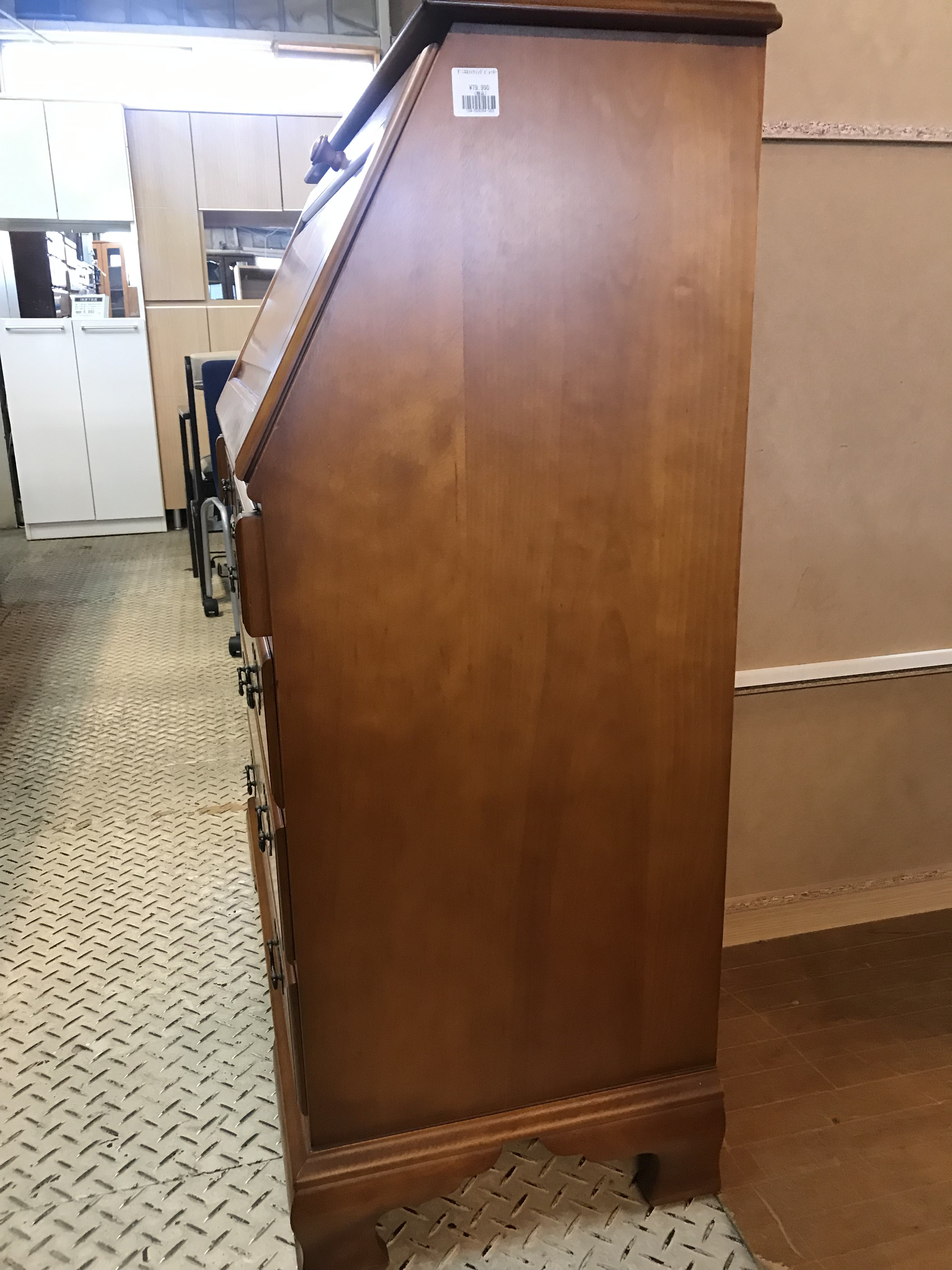 横浜クラシック家具|ダニエル|ライティングビューロー買取致しました 
