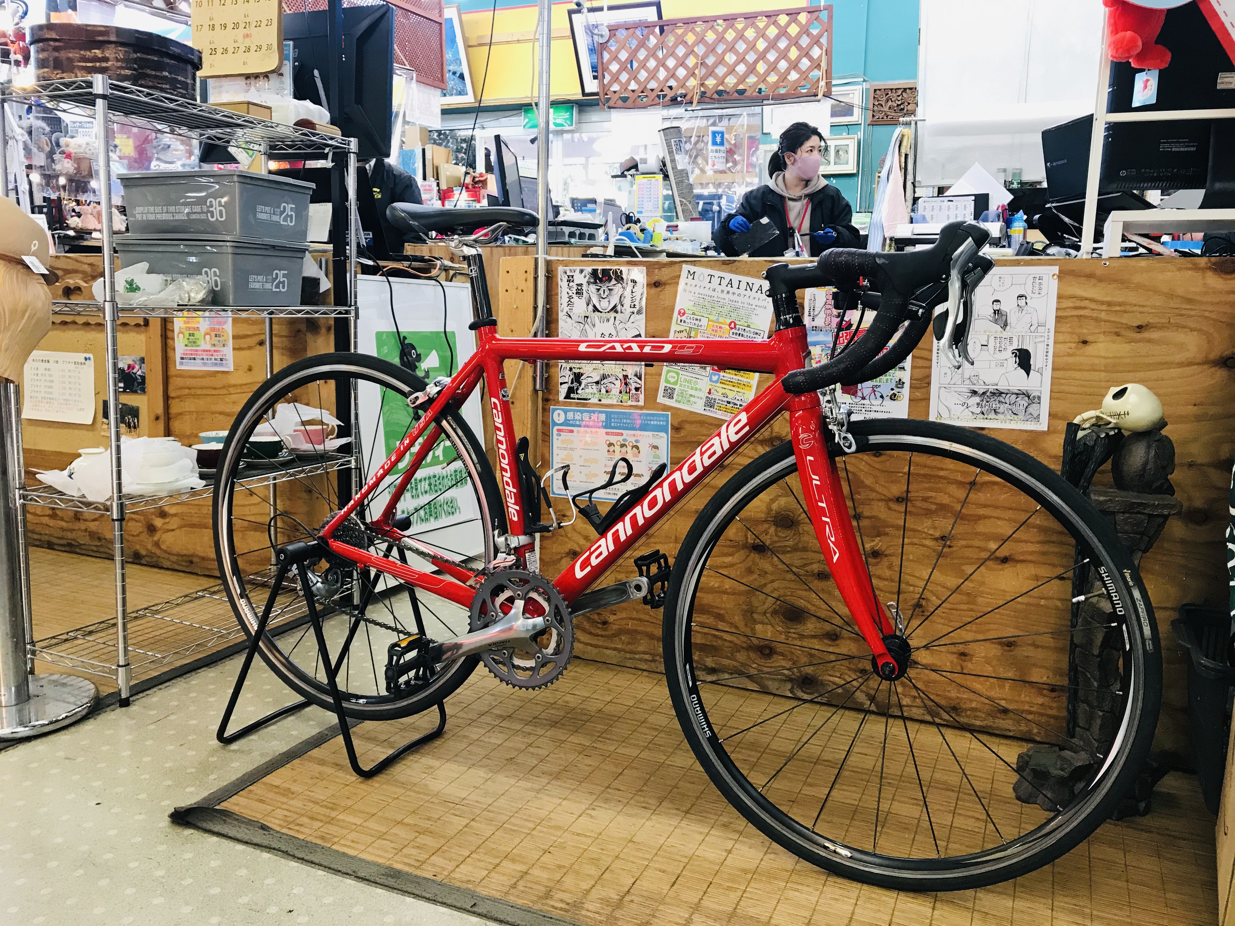 CANNONDALE CAAD9 6 ロードバイク買取致しました | リサイクルショップ