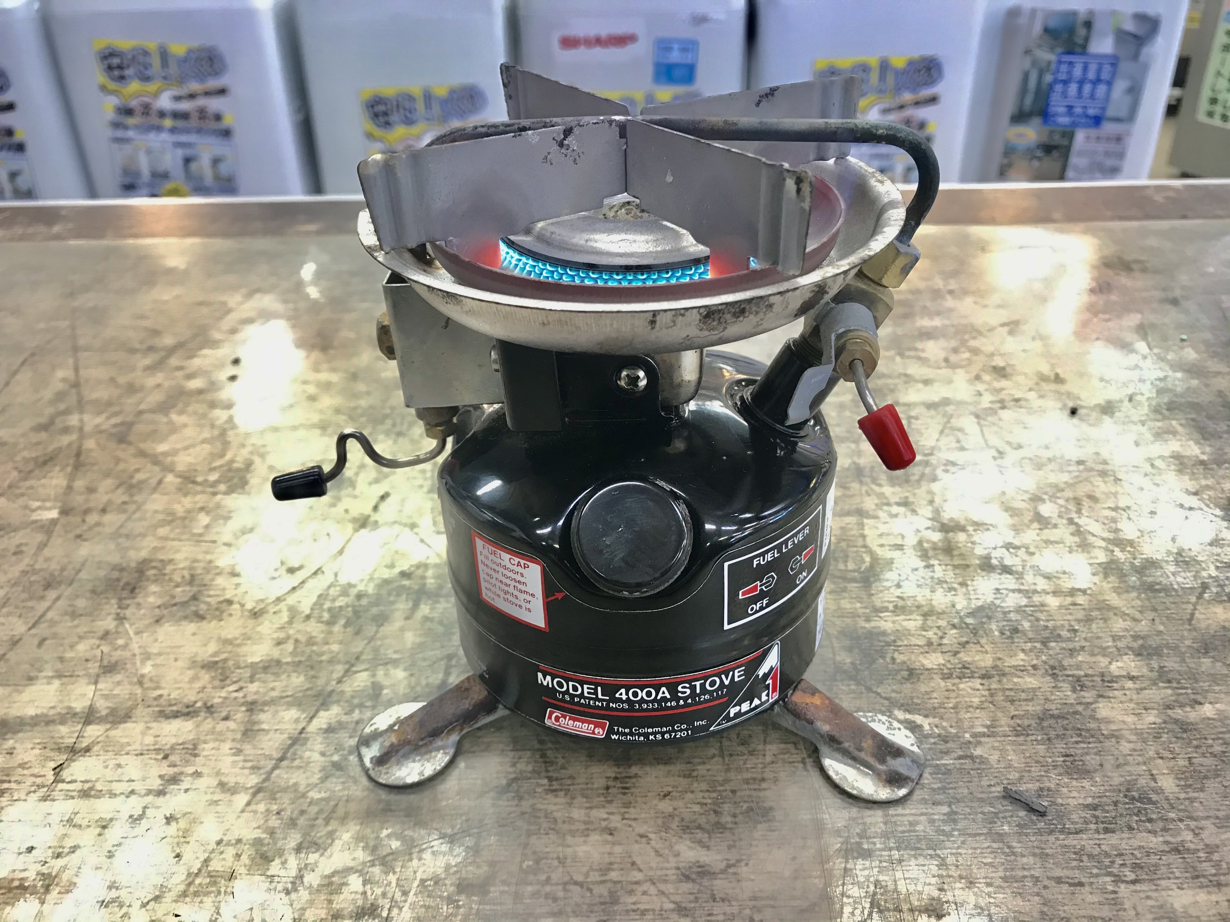 Coleman peak1 A STOVE コールマン ピークワン ストーブ買取致し