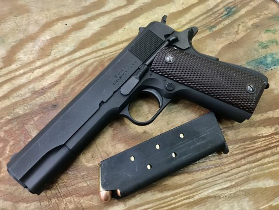 CAW Singer.45Auto M1911A1 HW ブラック ダミーカート仕様 ヘビーウェイト モデルガン 買取中古販売千葉