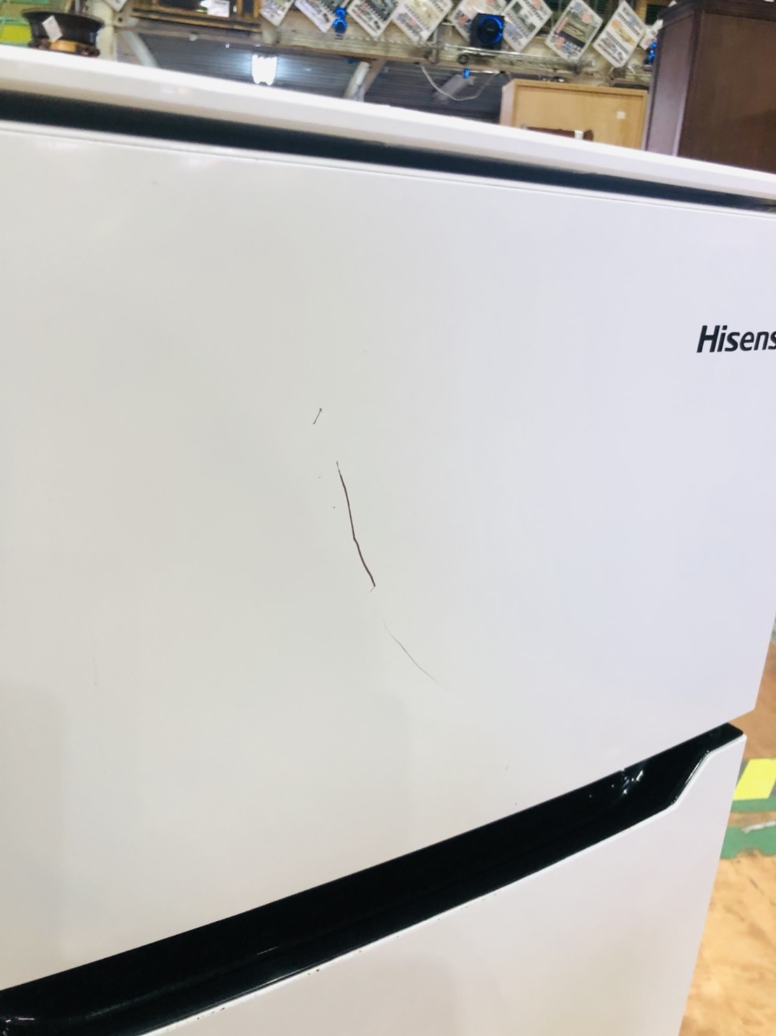 リサイクルショップ千葉市原 ハイセンス 2017年 HR-B95A 93L 2ドア冷凍 