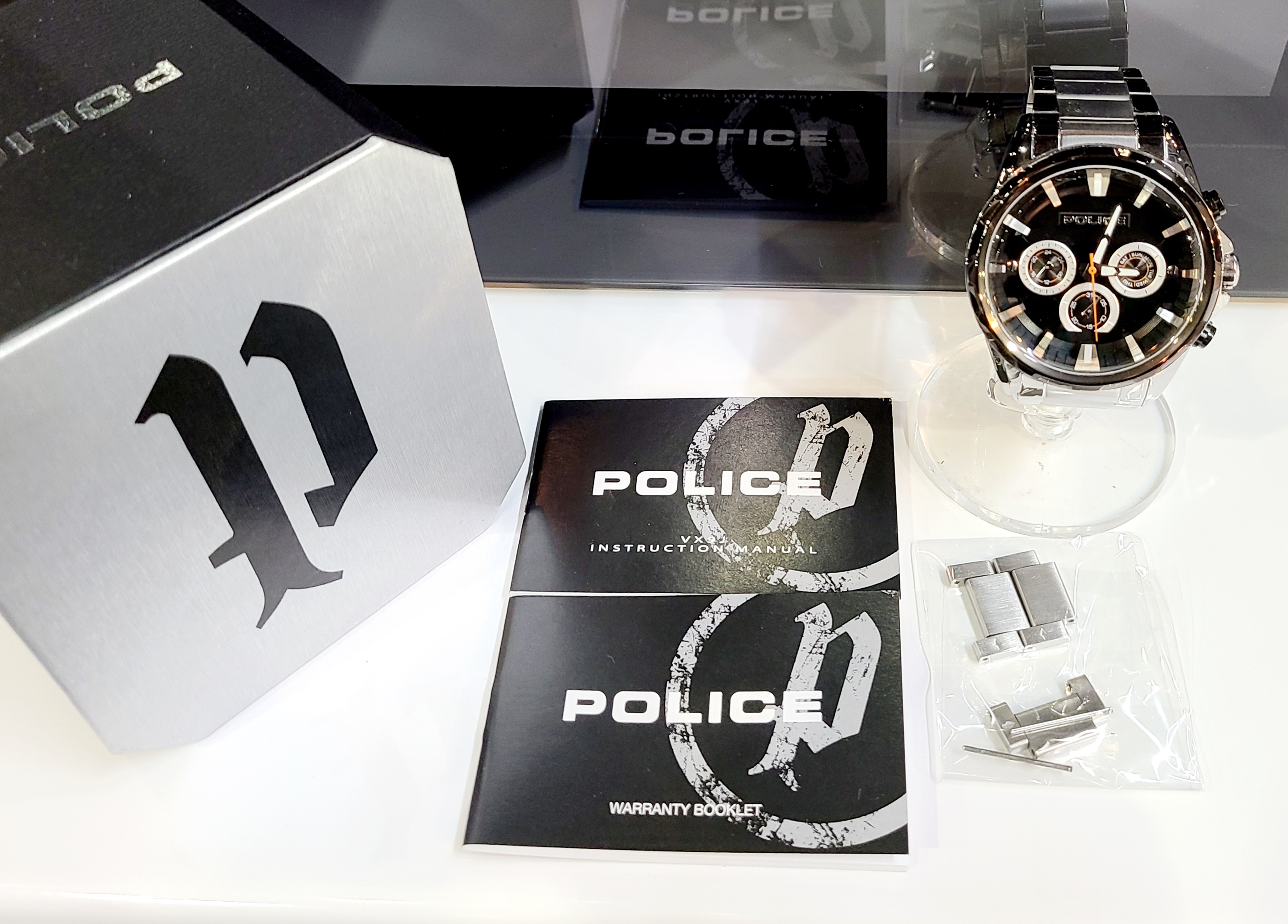 POLICE（ポリス）クロノグラフ腕時計15369J買取ました！愛品館市原店
