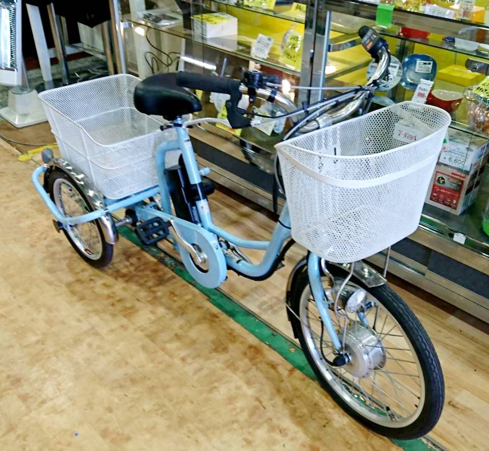 ミムゴ アシらくチャーリー 電動アシスト三輪自転車 MG-TRM20EB買取 