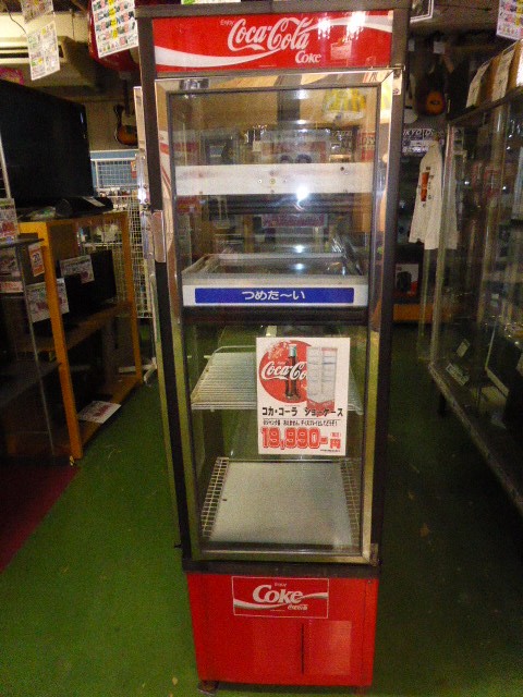 7800円 【ポイント10倍】 コカコーラ ショーケース冷蔵庫 ジャンク品