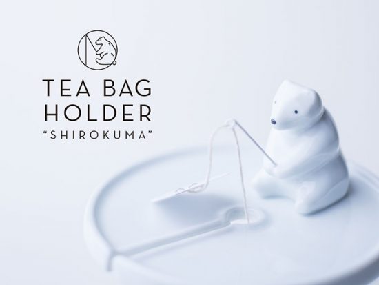 TEA BAG HOLDER “SHIROKUMA” ティーバッグホルダー・シロクマ