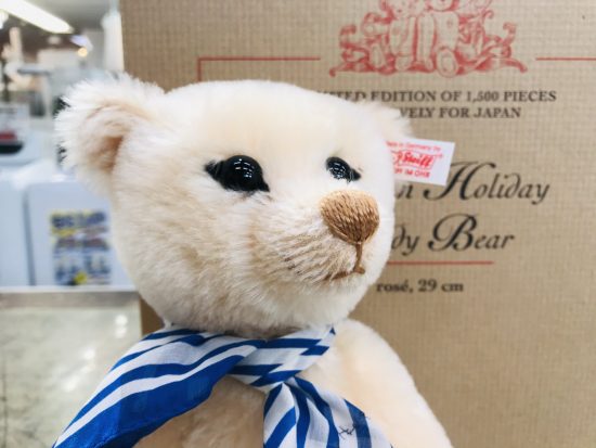 Steiff シュタイフ社 日本限定1500体 ローマの休日 オードリーヘップバーン テディベア 29cm 675621 Roman Holiday teddy bear