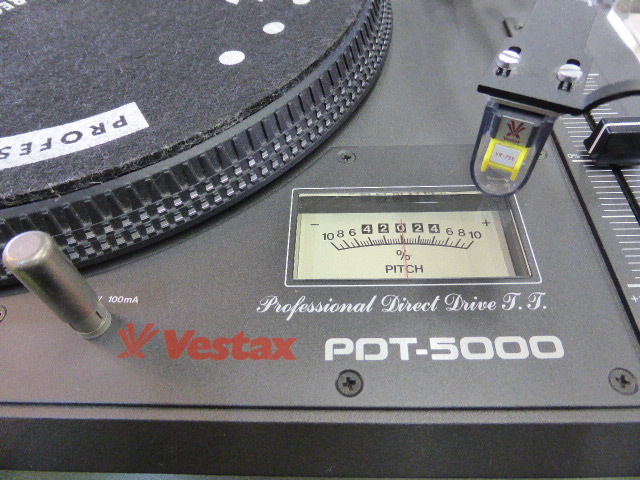 Vestax 1996年製 DJ用ターンテーブル PDT-5000 愛品館八千代店 