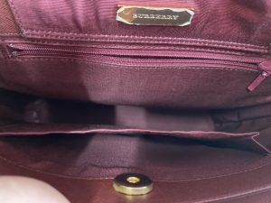 BURBERRYﾜﾝｼｮﾙﾀﾞｰﾊﾞｯｸﾞ