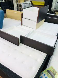 ニトリチェストベッドセミダブル⑤