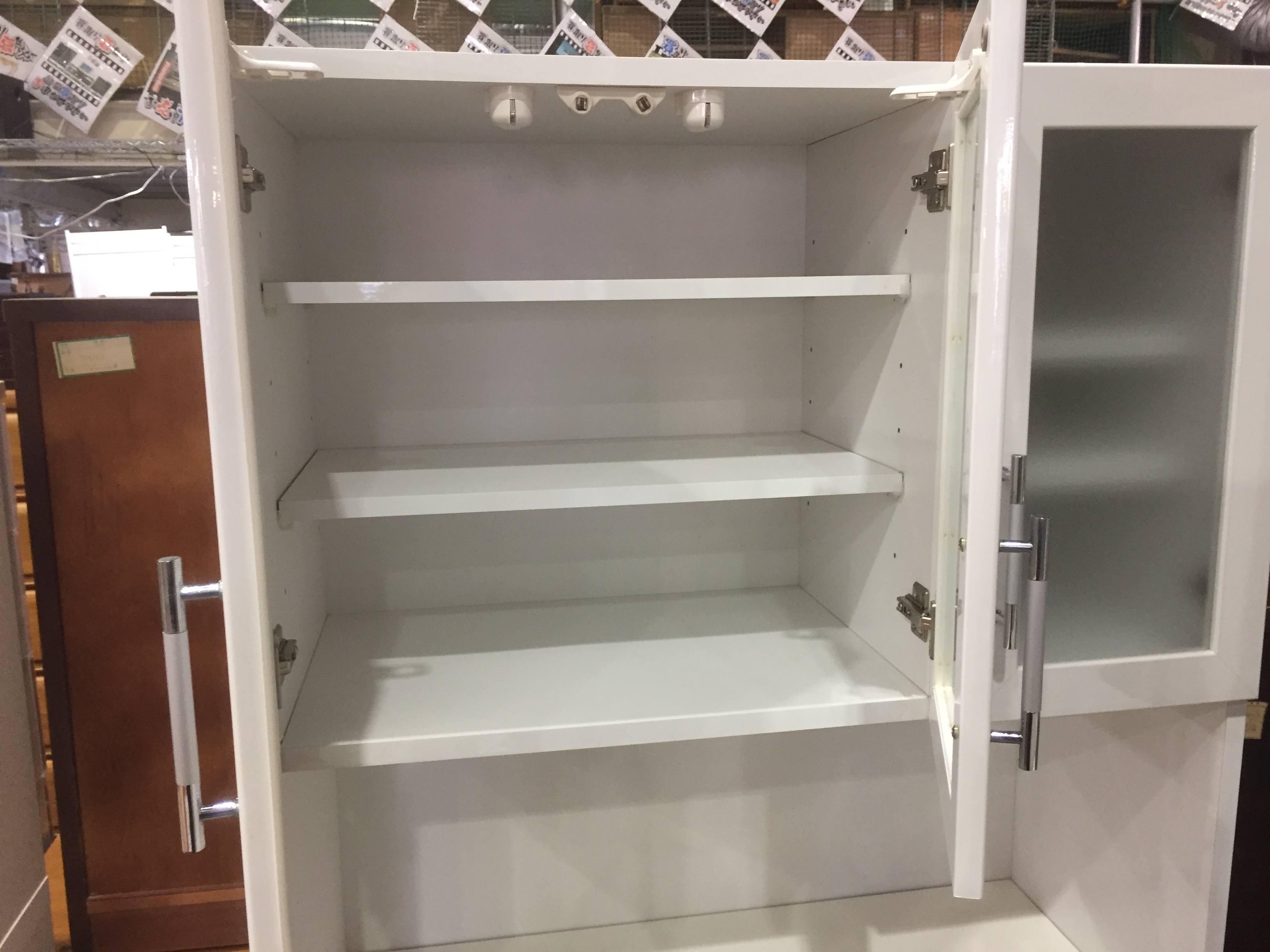 古賀クラフト｜3枚扉キッチンボード買取入荷致しました！｜愛品館 