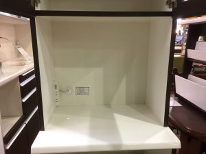 ニトリ（NITORI）スリム2枚扉キッチンボード Nダリア (4)