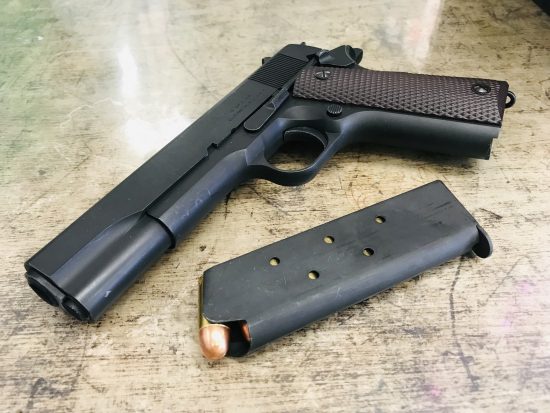 CAW COLT GOVERNMENT U.S.Army M1911A1 Singer モデルガン