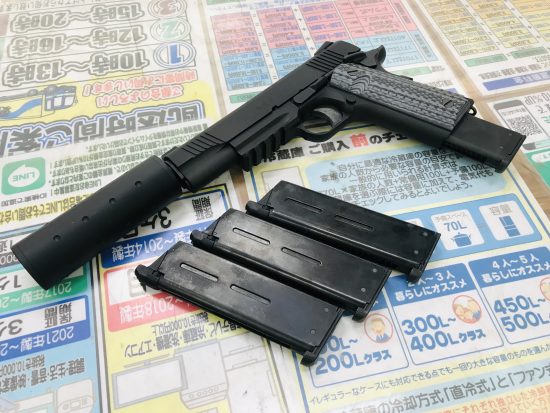 マルイ コルト レイルドガバメント M45A1 ガスガン 買取致しました