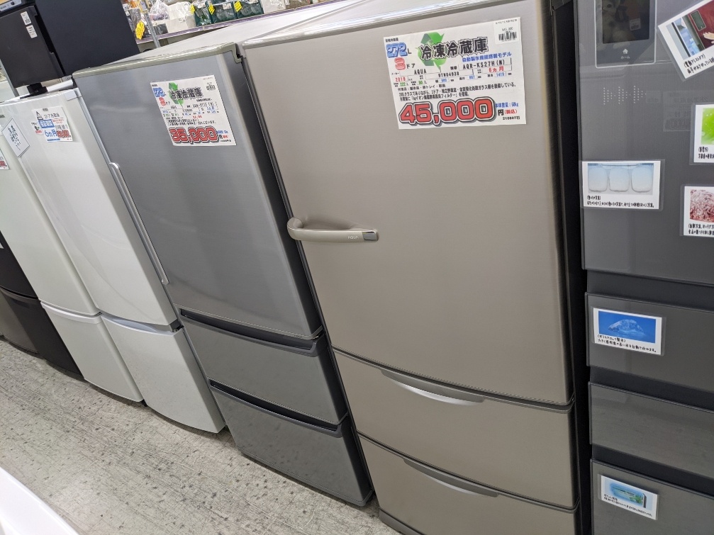 愛品館江戸川店】オーヤマ130リットル2ﾄドア冷凍冷蔵庫（2020年製）お