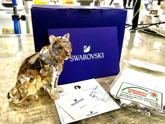 Swarovski Amur Leopard Sofia 5428541 スワロフスキー SCS 2019年度限定 アムールヒョウ買取致しました｜愛品館千葉店