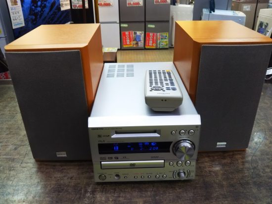 ONKYO FR-7GXDV DVD/MD/CDコンポ買取致しました