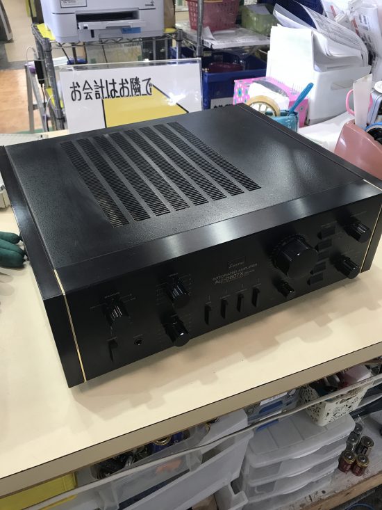 SANSUI AU-D607X プリメインアンプ買取致しました