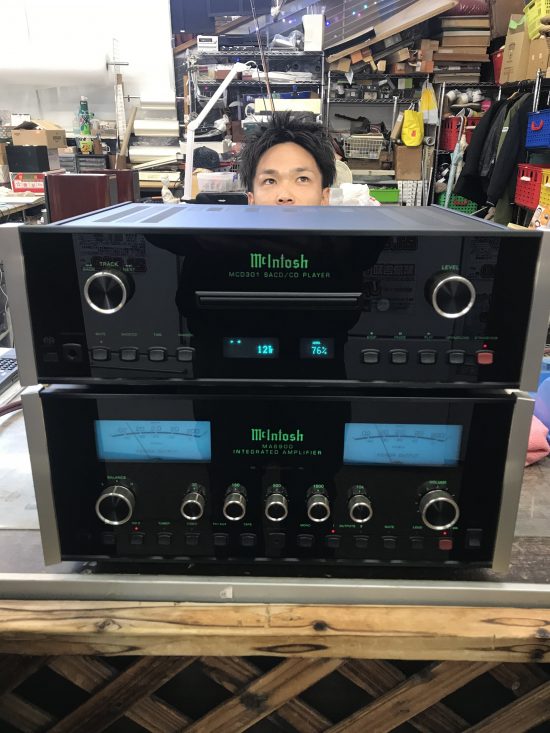 McIntosh マッキントッシュ MA6900・MCD301買取致しました