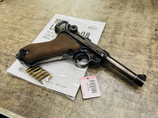 MGC LUGER P-08 モデルガン買取致しました