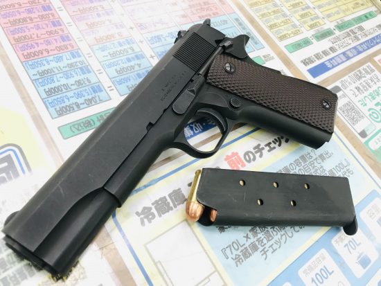 CAW COLT GOVERNMENT U.S.Army M1911A1 Singer モデルガン 買取致しました｜愛品館千葉店