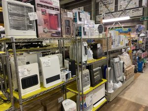 冬物家電展開中！リサイクルショップ千葉市原 愛品館市原店