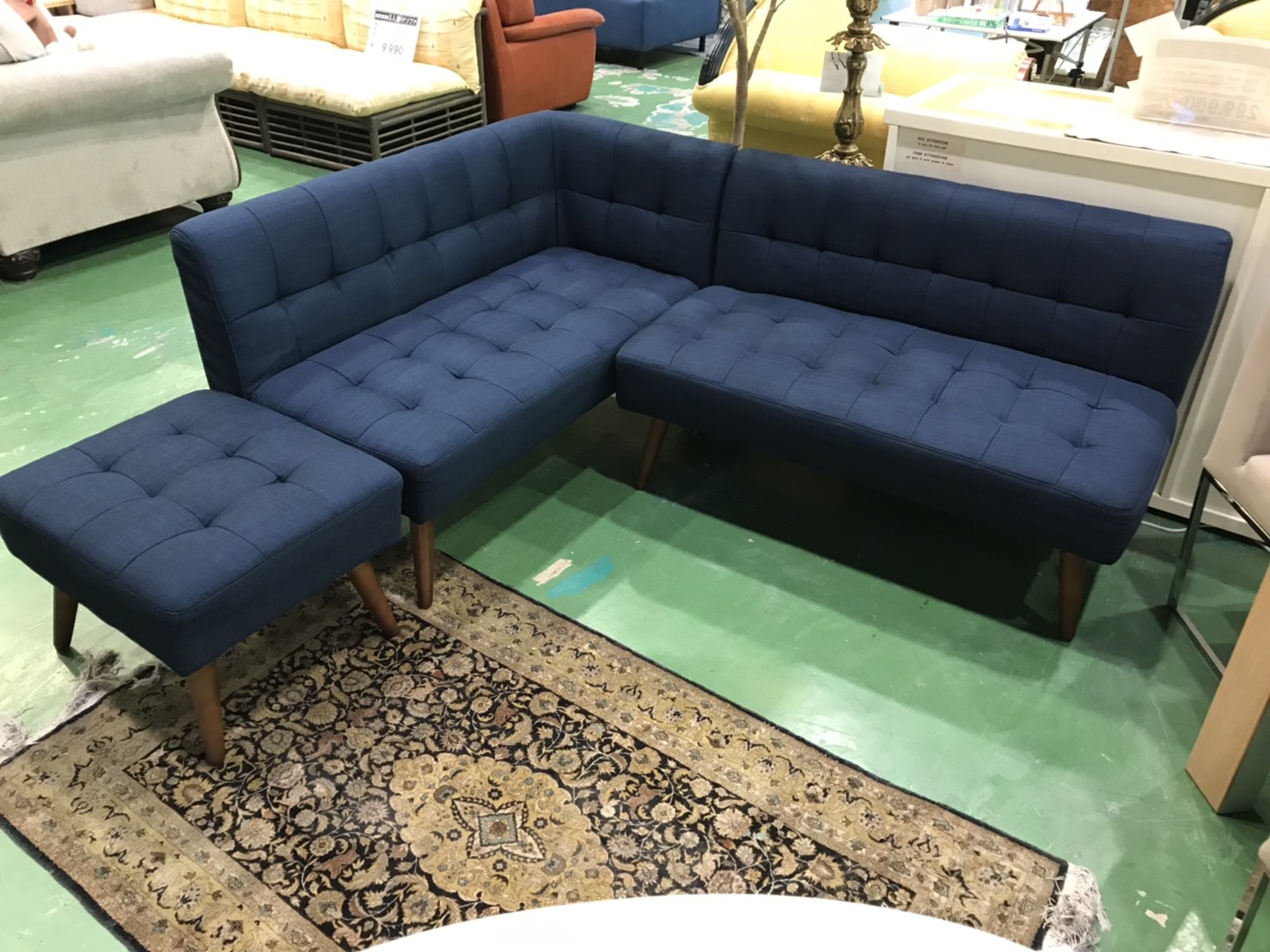 B-COMPANYのコーナーダイニングソファ買取致しました。愛品館八千代店 