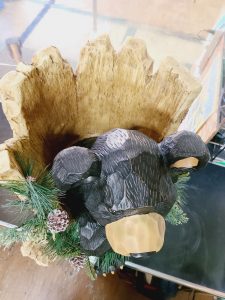 クリスマスオーナメント小くま上